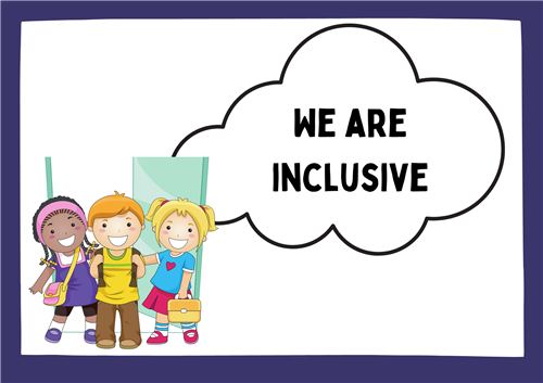We are inclusive