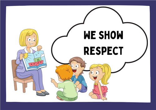 We show respect